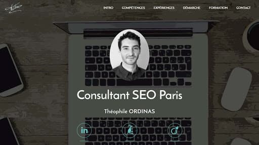 Théophile Ordinas | Consultant SEO Paris logo