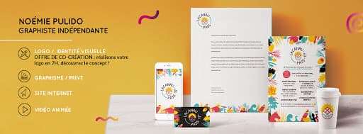Graphiste Illustratrice à Bordeaux : Noémie Pulido logo