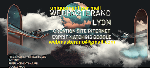 Création site internet Lyon, Référencement Google, webethicien, Cybersécurité, Urgence anti hacker, webmasterano