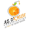 Jus d'icieuse Communication logo