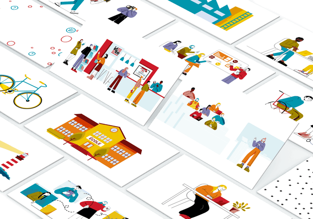 Des illustrations pour le projet IDÉO