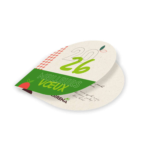 Une carte de vœux 2026