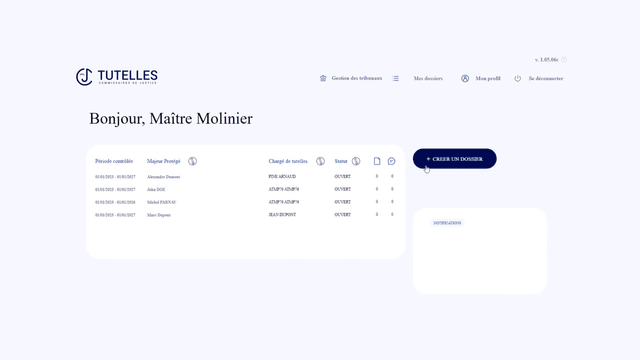 Vidéo motion design pour CJ Tutelles