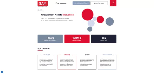 Refonte de site vitrine + développement extranet