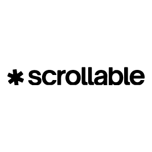 scrollable logo